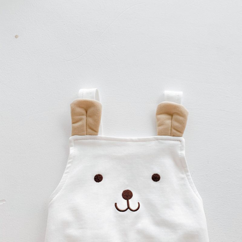 BABY K2 - Jumper Bear Coklat &amp; Putih Kode 00310