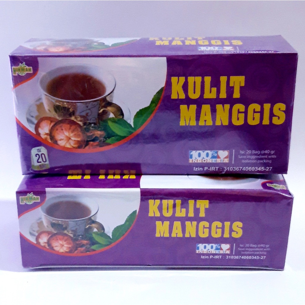 Teh Herbal Kulit Manggis - Teh Celup Kulit Manggis