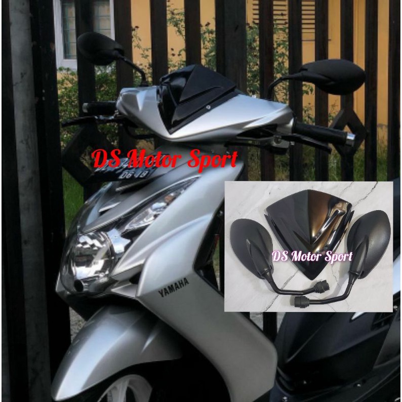 TERLARIS PAKET MIO SOUL KARBU VISOR MIO SOUL KARBU PLUS SPION MIO SOUL KARBU TERBARU