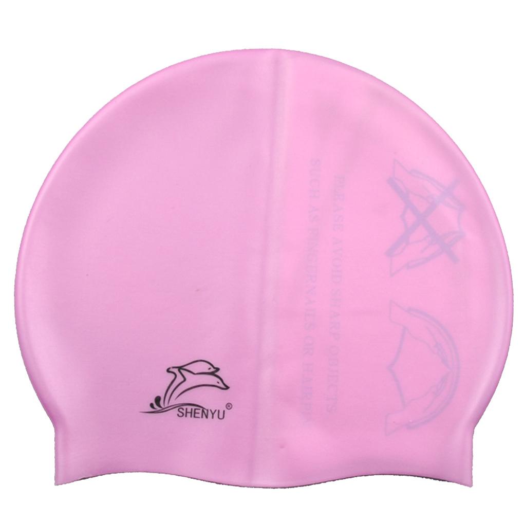 Topi Cap Swim Latex Anti Air Silikon Dewasa Anak Kids Cewek Cowok Renang