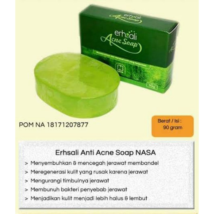 EAAFS NASA SABUN UNTUK JERAWAT DAN BEKASNYA