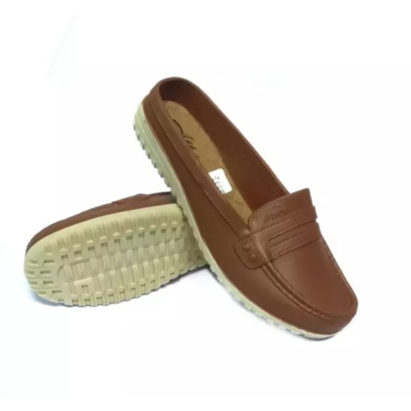 sandal sepatu karet att wanita terbaru/sendal sepatu sandal santai wanita ukuran  37-40( ATT SLK-555