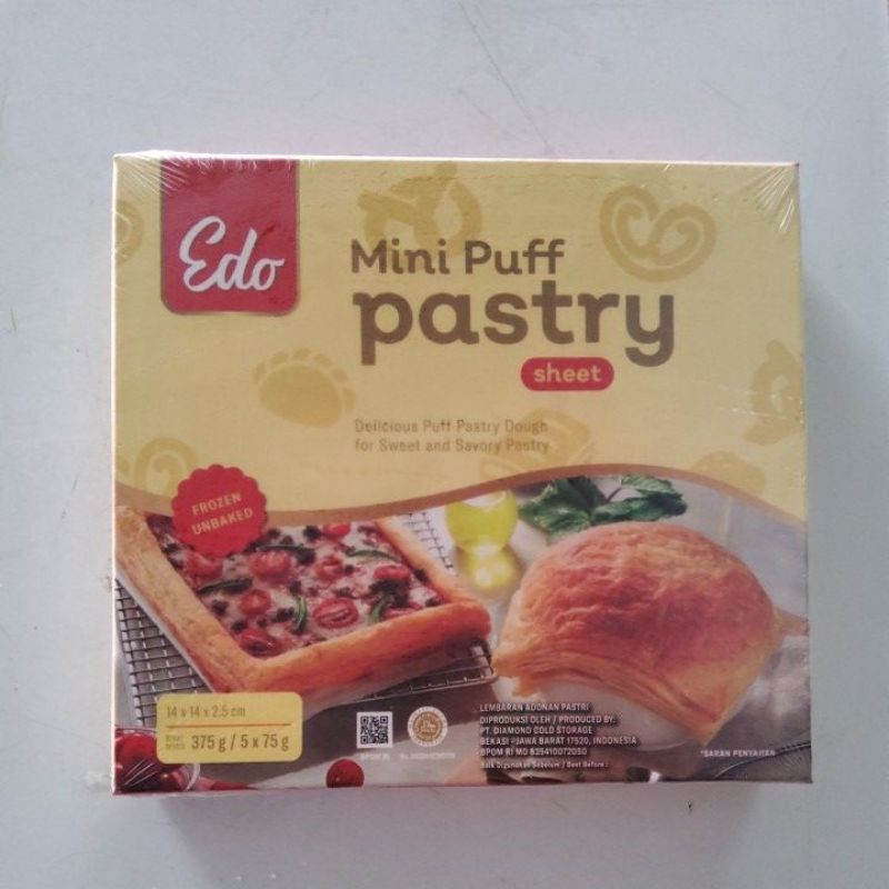 

EDO puff pastry 375gr