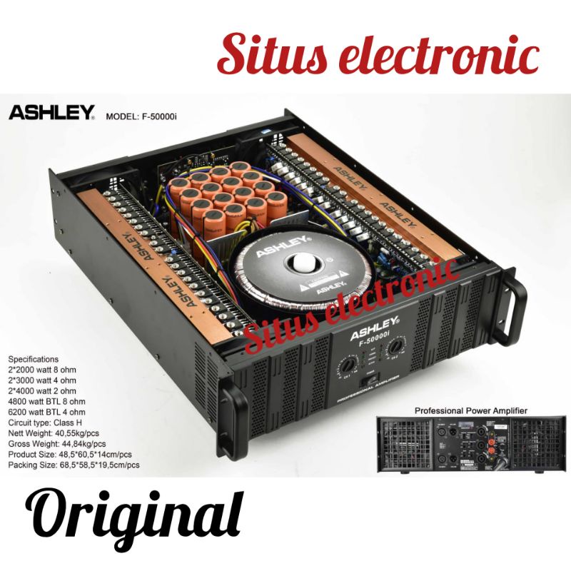 Power Ashley F50000i new original power amplifier ashley f50000i f 50000i