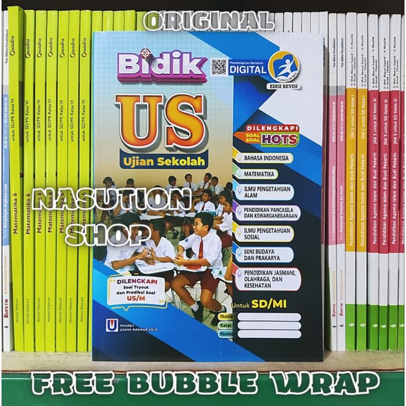 Buku Bidik US ( Ujian Sekolah ) Untuk SD/MI Penerbit Usaha Makmur Plus Kunci PDF
