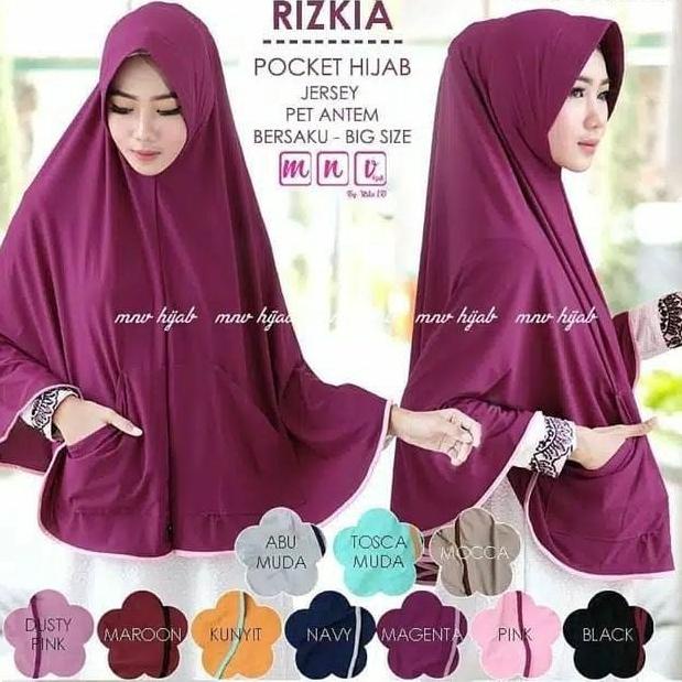 JILBAB SAKU JUMBO BAHAN JERSEY / JILBAB KANTONG BAWAH / JILBAB JUMBO JERSEY / HIJAB SAKU MURAH/ KHIM