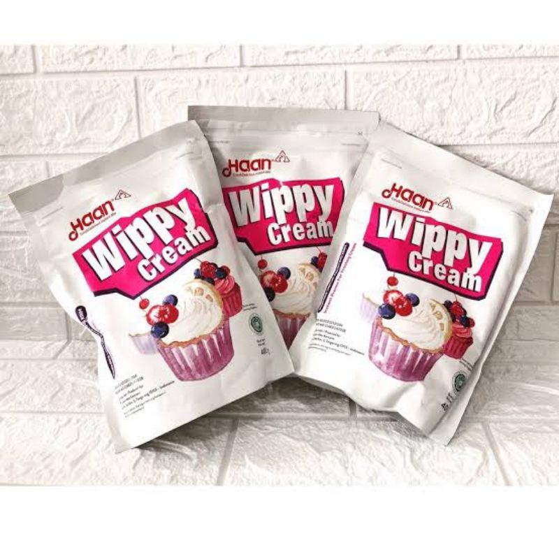 

HAAN WHIPPY INSTANT POWDER POUCH 400 GR