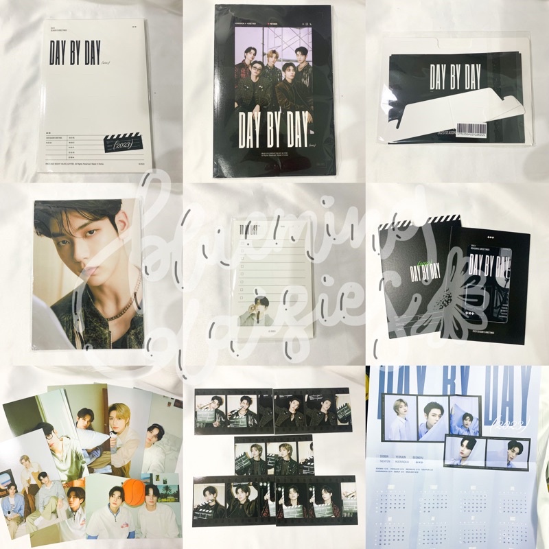 [READY] SHARING SEASON’S GREETINGS TXT 2023 DAY BY DAY DESK CALENDAR PHOTOBOOK LIVE PHOTO SET DIGITA