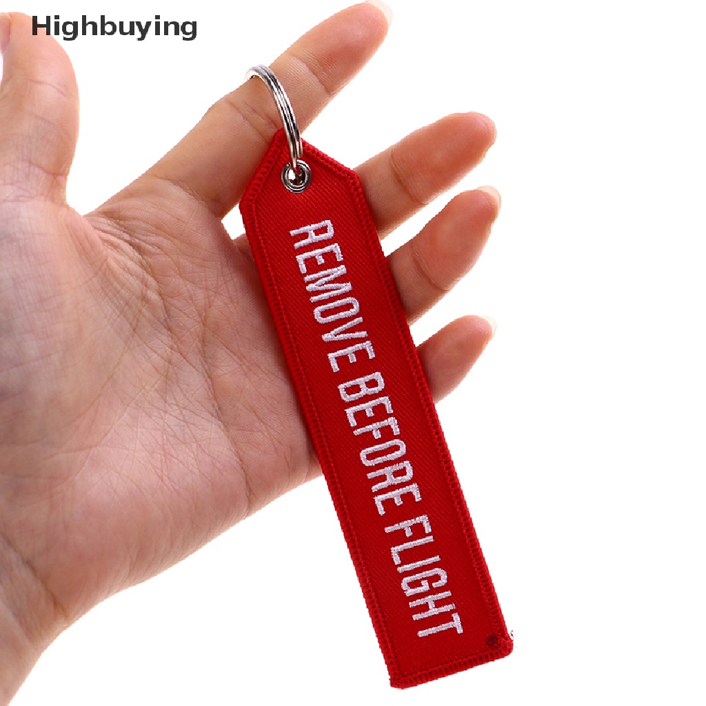 Hbid Remove Before Flight Lanyards Tali Gantungan Kunci Untuk Card Badge Gym Key Chain Glory