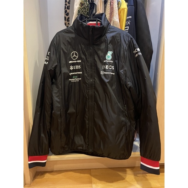 Mercedes AMG Formula One 1 F1 padded jakcet jaket Lewis Hamilton
