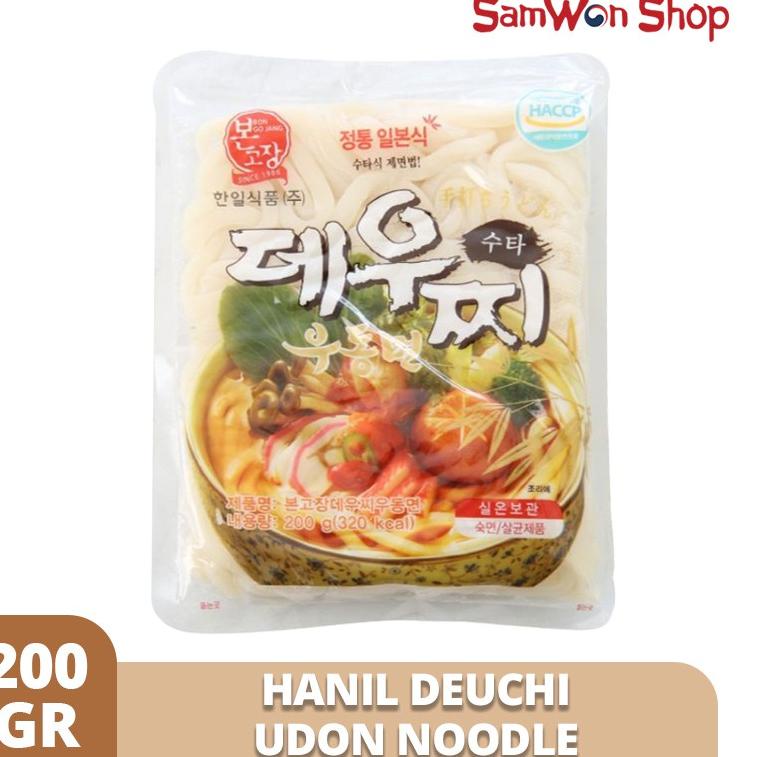 

Terkini HANIL DEUCHI UDON NOODLE 200 GRAM / MIE UDON BASAH KHAS KOREA IVQ