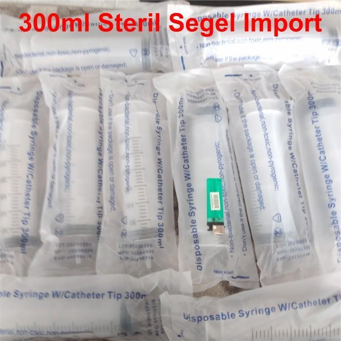 Suntikan jumbo 300cc Suntikan besar 300ml Suntikan 300ml syringe 300cc