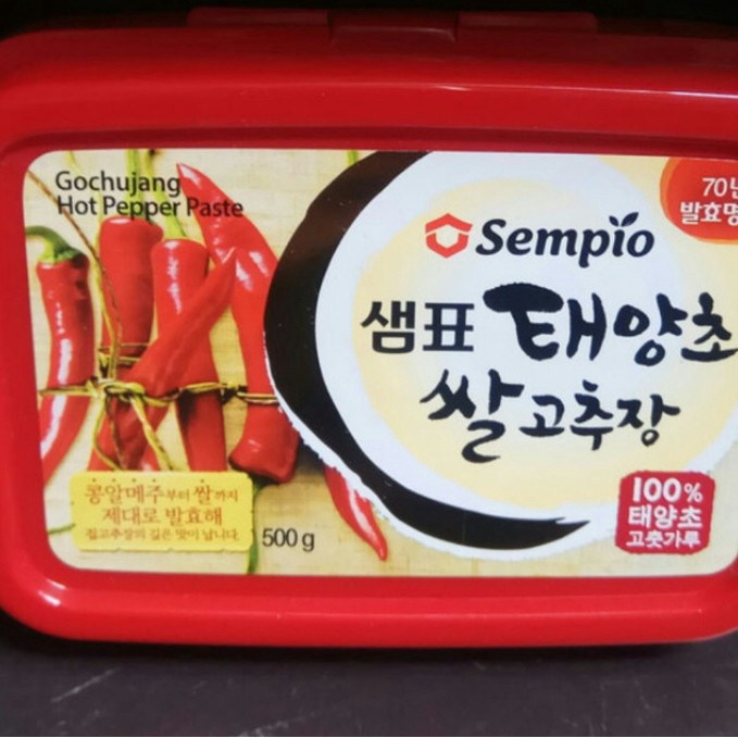 

Sempio gochujang hot pepper pasta 500gr