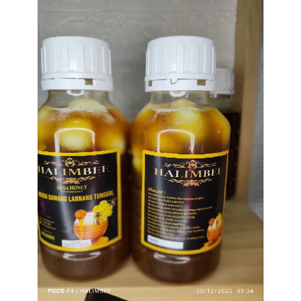 

Madu Murni Bawang Lanang tunggal 650 gram - HALIMBEE