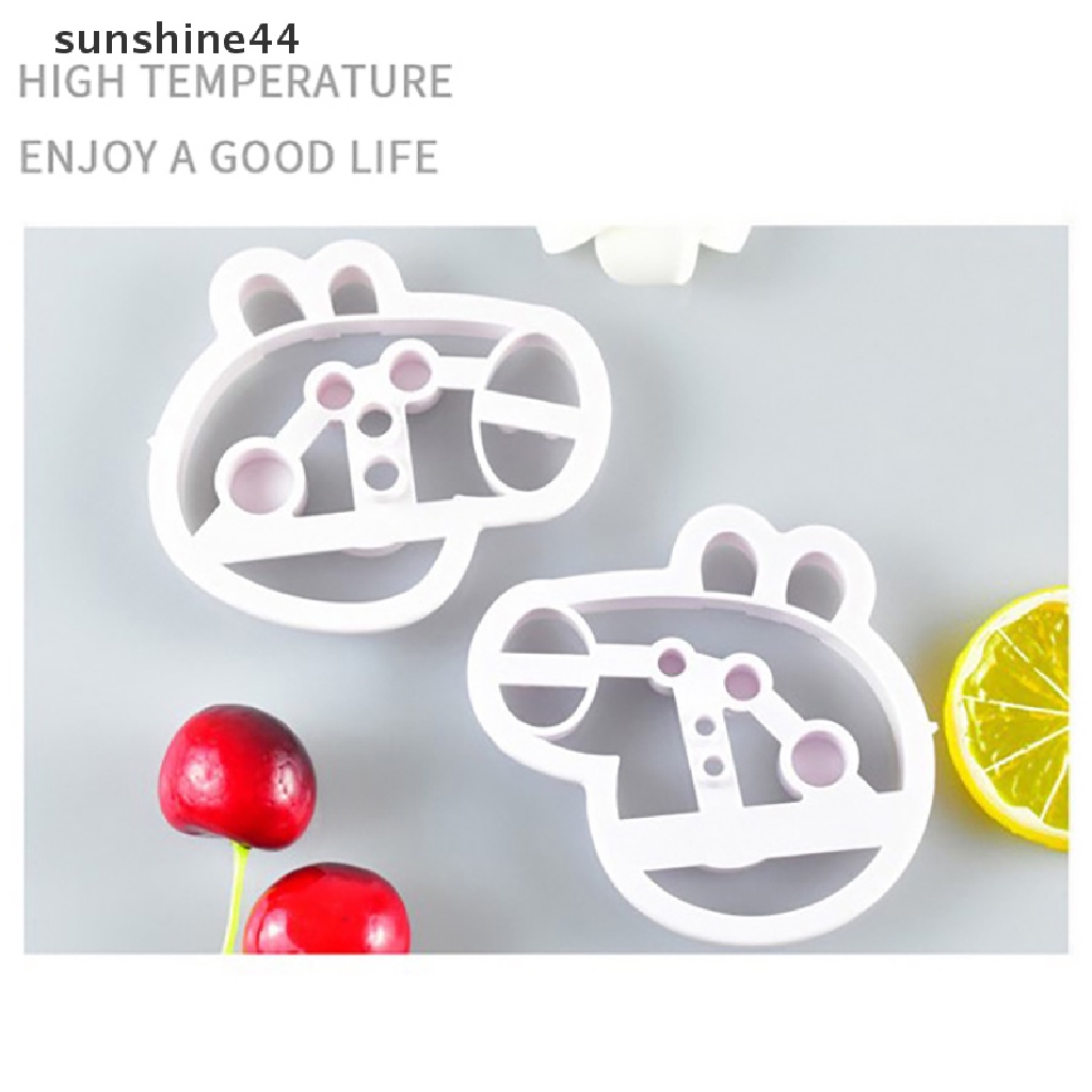 Sunshine 1Pc Cetakan Kue Kering Kartun Babi Fondant Cetakan Kue Decorag Tools.