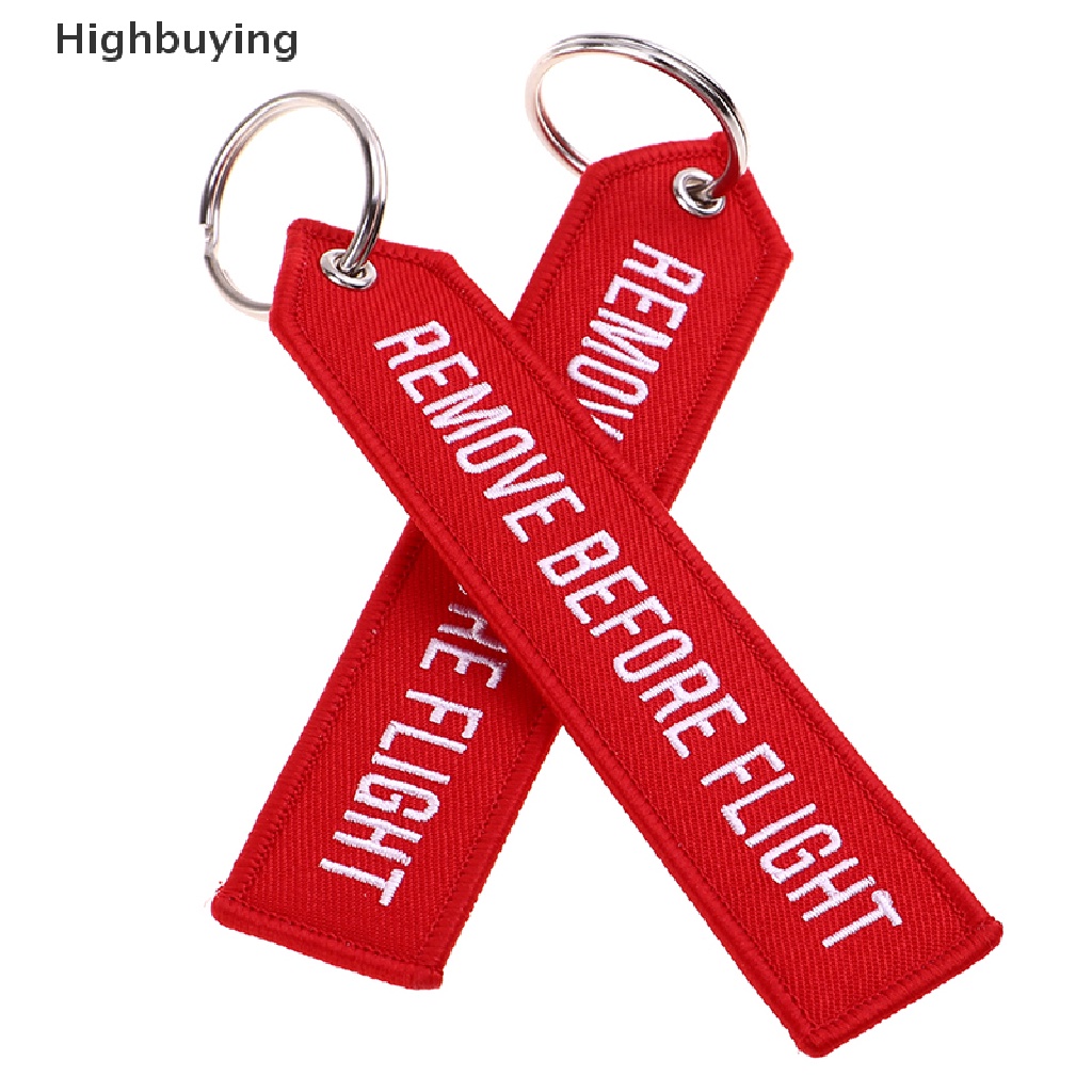 Hbid Remove Before Flight Lanyards Tali Gantungan Kunci Untuk Card Badge Gym Key Chain Glory