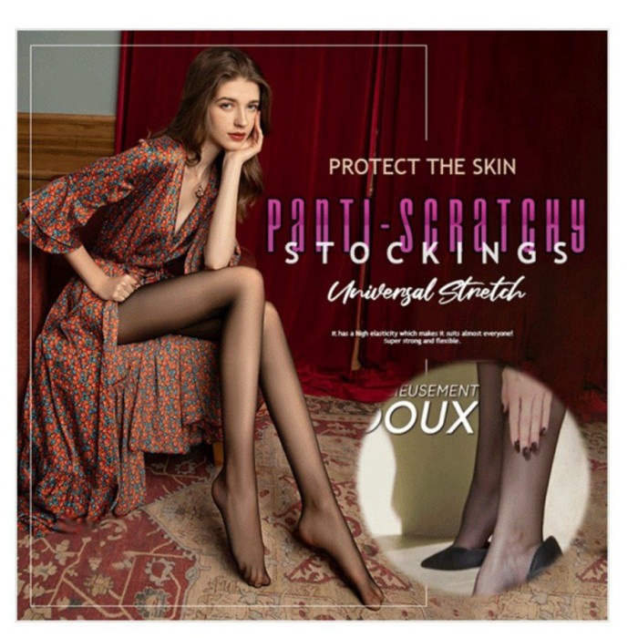 barokahgamis FLAWLESS LEGS / FAKE TRANSLUCENT FLEECE PANTYHOSE STOCKINGS