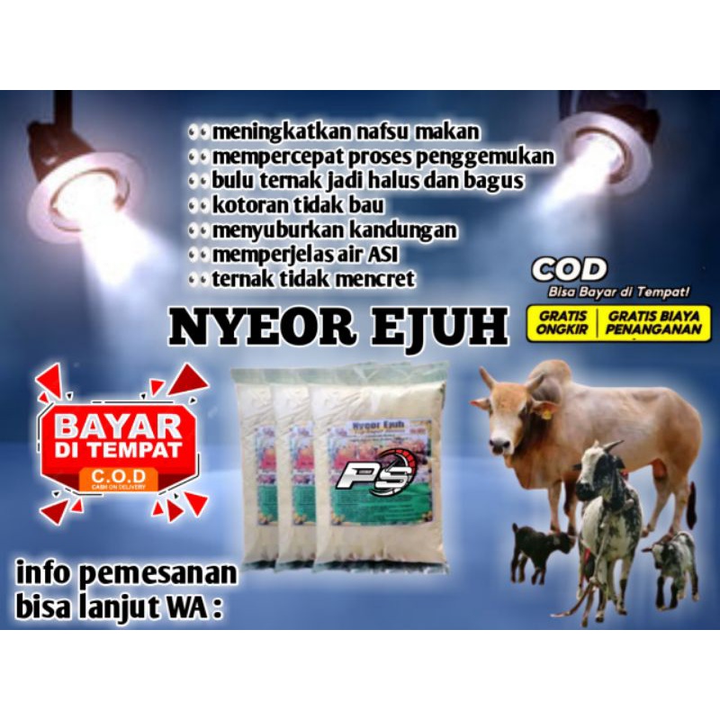 

vitamin penggemuk sapi/kambing/domba dan lain-lain