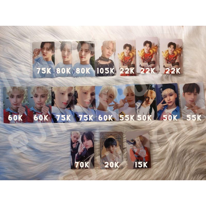 (OFFICIAL) PHOTOCARD PC TXT YEONJUN SOOBIN HEUNINGKAI