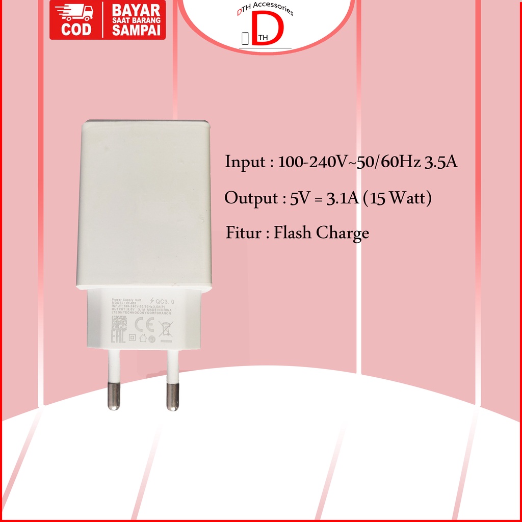 Charger Realme Original Micro USB 15 Watt C33, C11, C30, C21Y, C30s, C1, C21, C2, C3, C12, C20, C2s, C20A, C3i, 3, 5,i 2 Pro, 50i Prime, 5 Narzo, 50i, 2, 3 Pro, 1, C25Y, C15