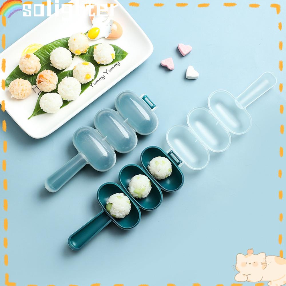 Solighter Rice Ball Maker Nasi Lengket Bermanfaat Alat Dapur Pengocok Nasi