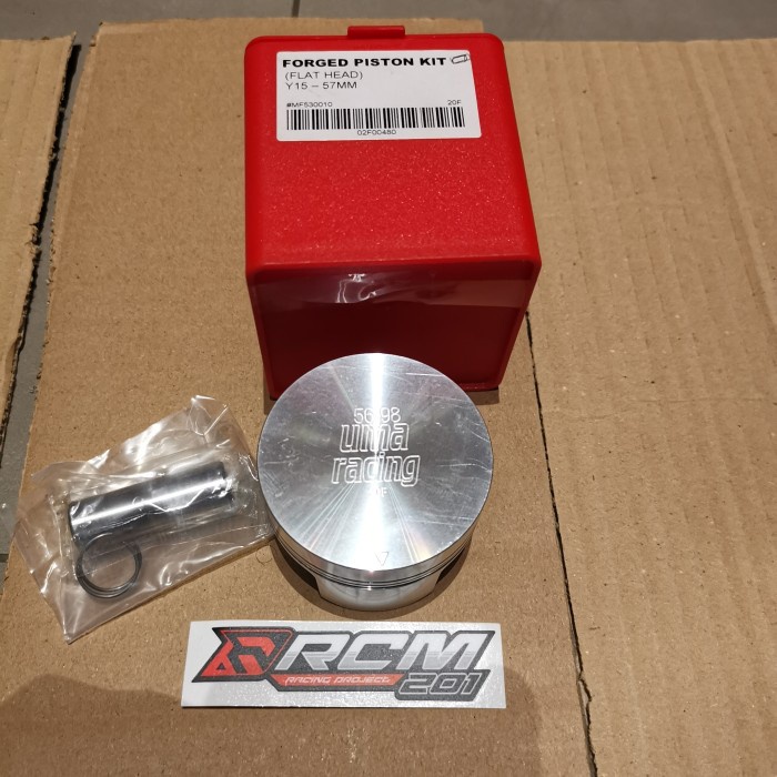Piston Forged 57 Pen 14 Flat Mx King UMA Racing  STOK TERBATAS