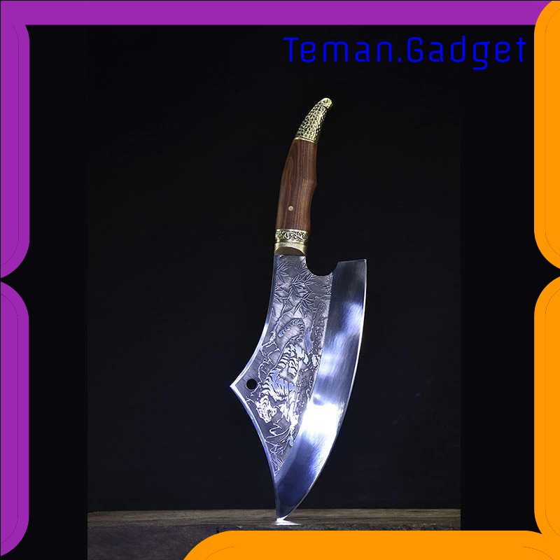 TD - DPR SHIBAZI Pisau Dapur Chef Knife Cleaver Wide 8.5 Inch - S602
