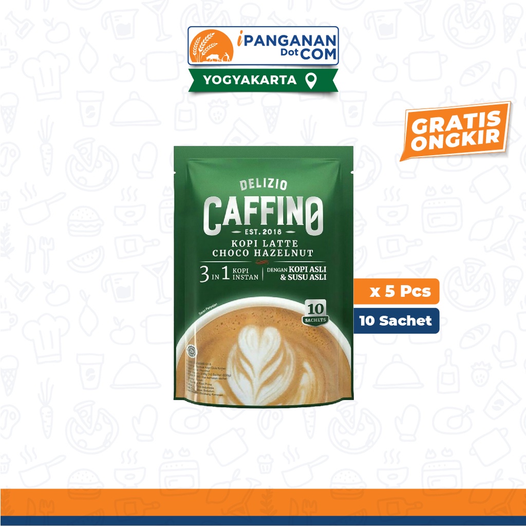 Jual Paket Warkop 11 Kopi Caffino Chocolate Hazelnut Pouch 10 Sachet