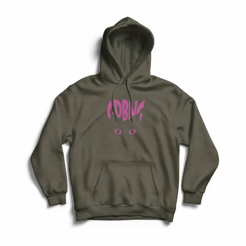 Gadabang Sweater Hoodie GDBNG Cat Hijau Army