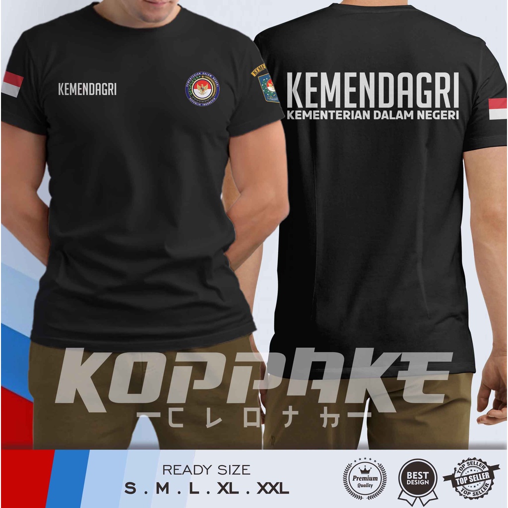 Kaos KEMENDAGRI Kementerian Dalam Negeri Baju Distro