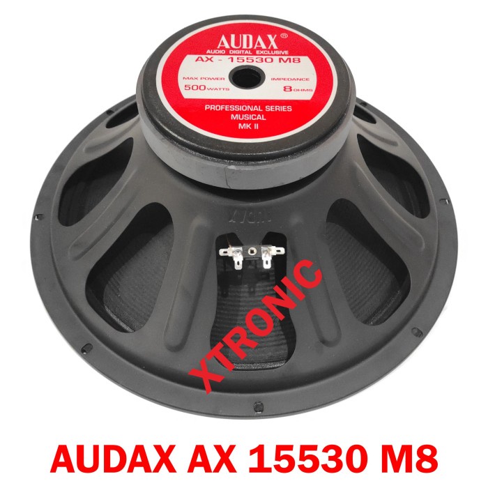 Speaker Audax 15inch AX 15530 M8 Speaker Full Range AX15530 Original