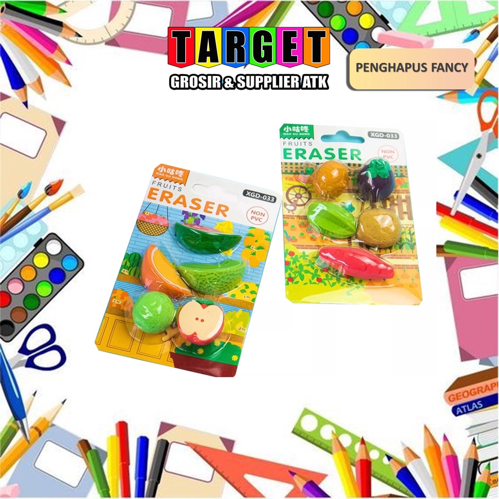 

PENGHAPUS PENSIL ANAK LUCU FANCY / ERASER KARAKTER UNIK IMUT MURAH