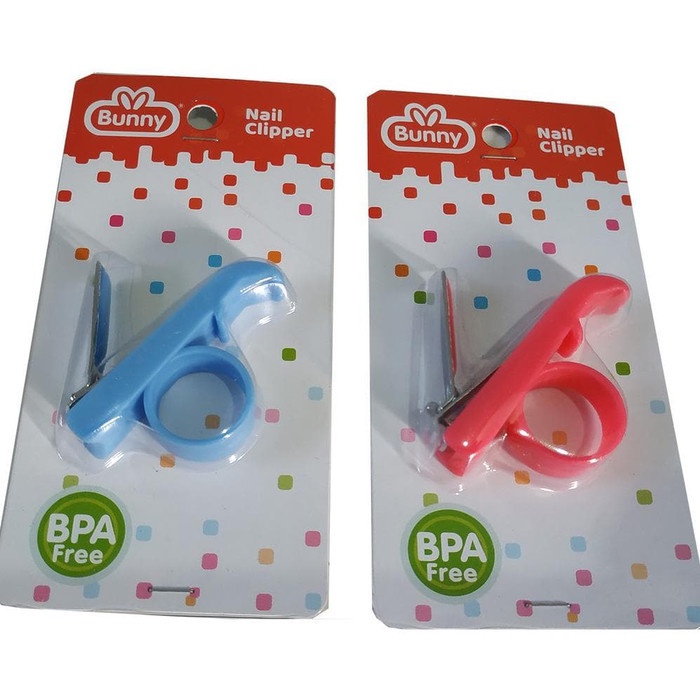 Gunting Kuku Bayi BUNNY NC-0003 NC-0002 BPA Free Nail Clipper