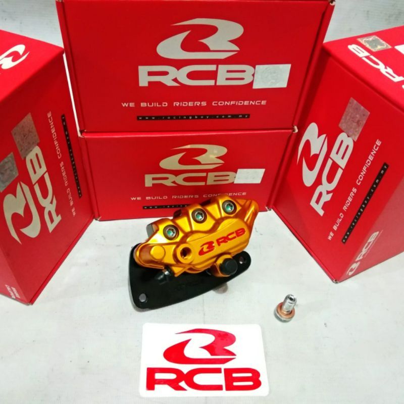 KALIPER RCB HONDA VARIO 110 - VARIO 125 - VARIO 150 - VARIO 160 SPACY GENIO ORIGINAL UDAH TERMASUK BREKET