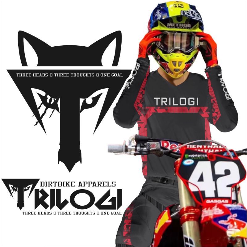 JERSEY SET JERSET TRAIL MOTOCROSS FULL CUSTOM