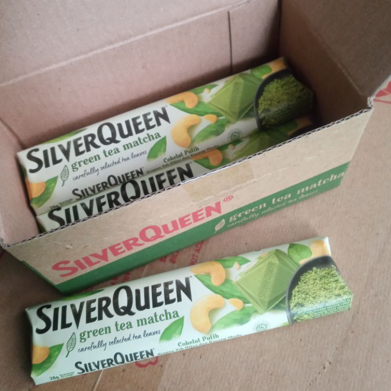 

SILVER QUEEN Chocolate Green Tea Pack 58gr