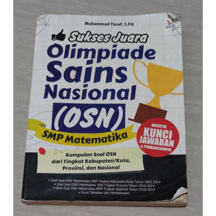 SUKSES JUARA OLIMPIADE SAINS NASIONAL (OSN) SMP MATEMATIKA
