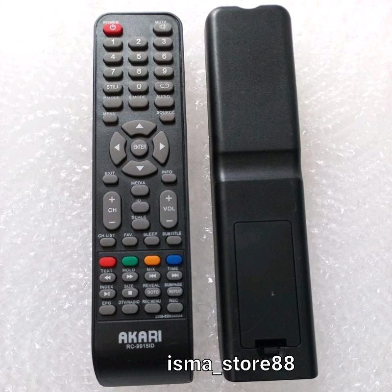 REMOTE REMOT TV AKARI SMART TV LED LCD RC-9915