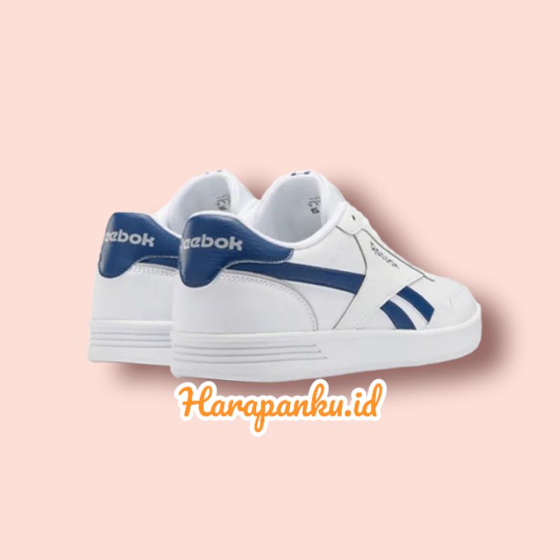 Reebok Classic Royal Techque T Sneakers Shoes -White blue