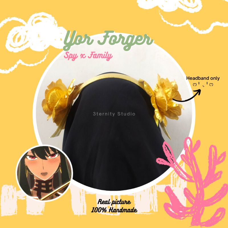 ♥️SPY X FAMILY♥️ BANDO YOR FORGER HANDMADE