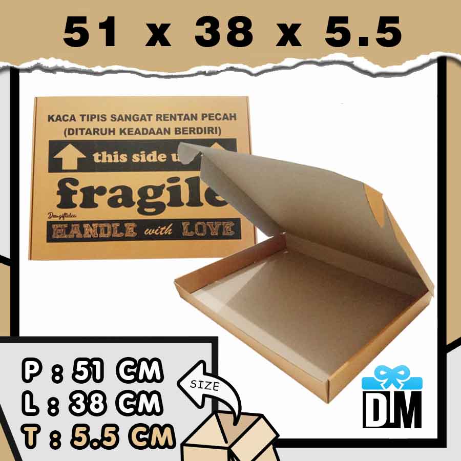 

Kardus Dus Packing Jumbo Pizza 51x38x6cm 51 x 38 x 6 cm lebar Untuk Kertas A3+ Figura Jam Dinding Poster Besar dll