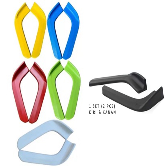 Winglet Lips Bumper Depan Mobil Universal