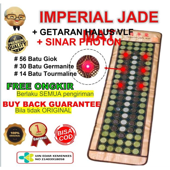 Promo Matras kesehatan Imperial Jade Mat / Jade Mat Voye