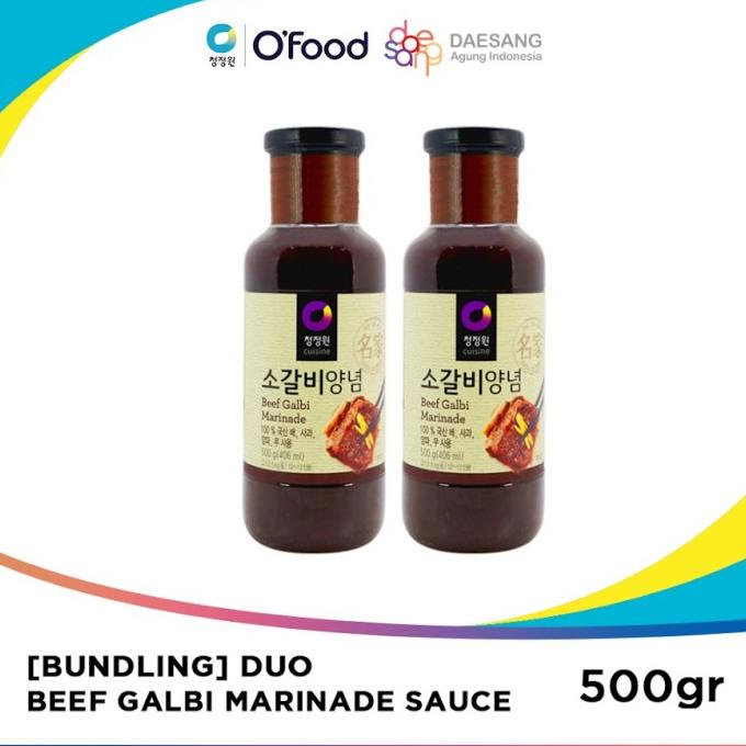 

[BUNDLING] Chung Jung One - DUO - Beef Galbi Marinade Sauce 500 gr