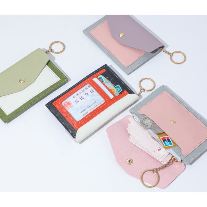 Dompet Kartu Koin Coin Wallet Banyak Slot Card Holder