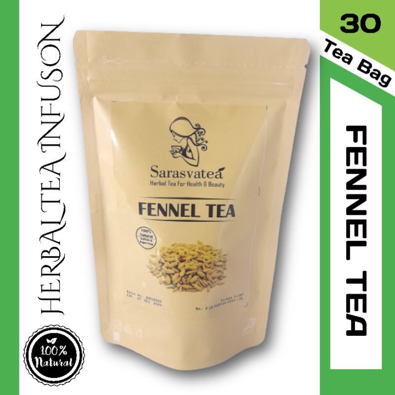 

Fennel Tea : Regulate Hormones And Asi Booster Isi Kemasan 30 Tea Bag
