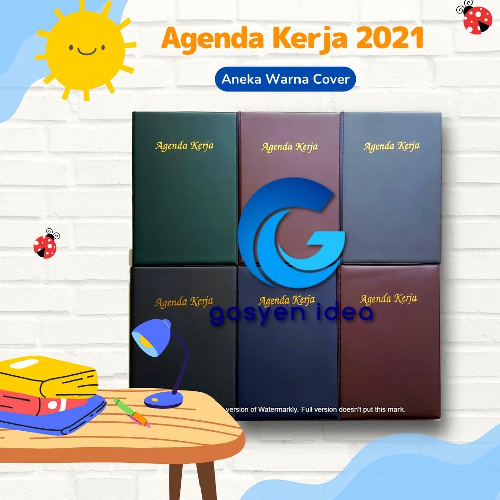 

[PRODUK-HR6Q783] Buku Agenda Kerja 2021 Aneka Warna Cover 7zlcn