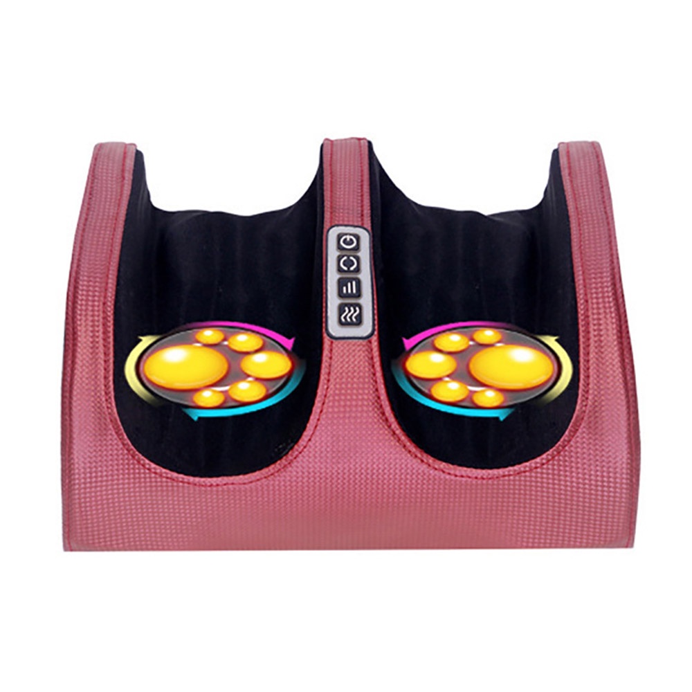 Foot massager 4 tombol 5 utama teknik pijat tombol pintar menguleni tekan kaki betis foot sole leg massage machine foot electric instrument rumah tangga terapi kaki mesin