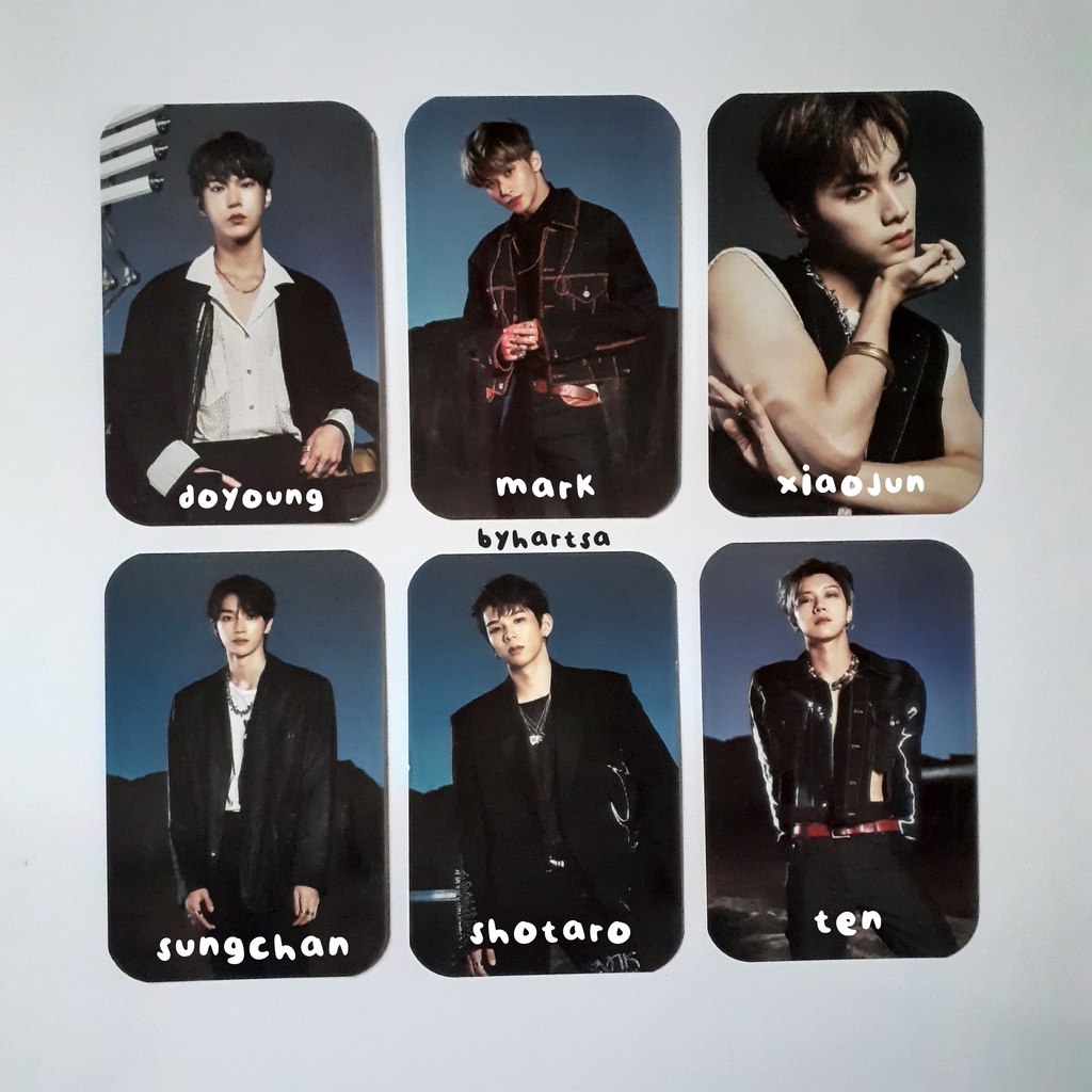 PC Exclusive Tin Case Doyoung Mark Xiaojun Sungchan Shotaro Ten Resonance NCT U 2020
