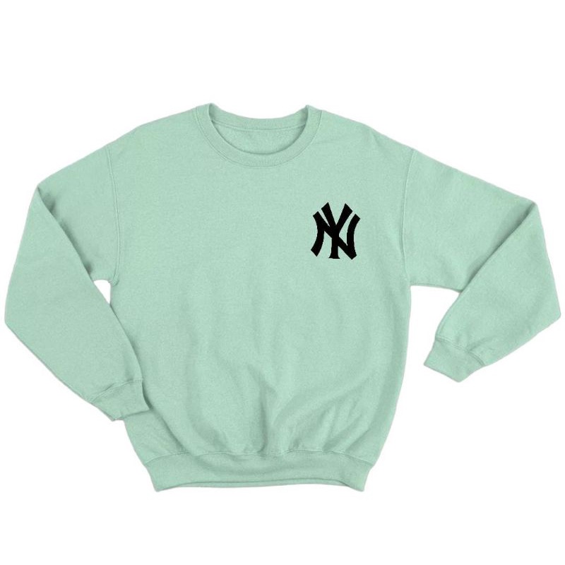 CREWNECK JUMBO BASIC LOGO NY OVERSIZE BIGSIZE XXXL XXXXL XXXXXL PRIA WANITA